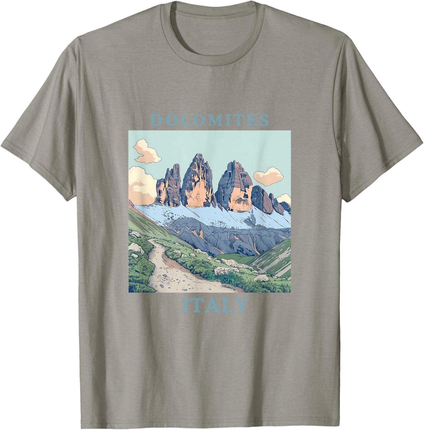 Dolomites, Italy T-Shirt - T-Shirt | Sand