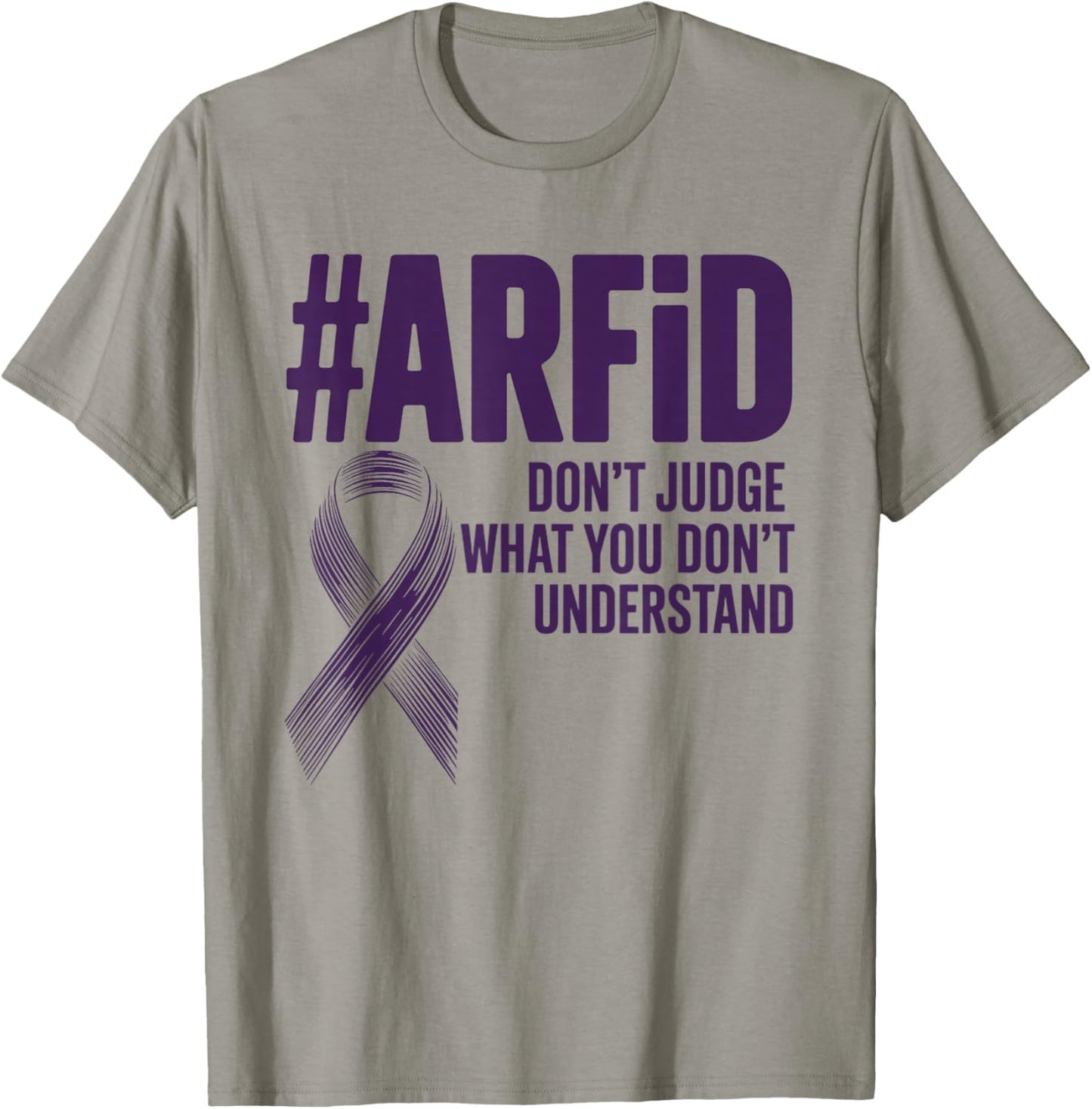 ARFID Don't Judge What You Don't Understand Awareness T-Shirt - T-Shirt | Sand
