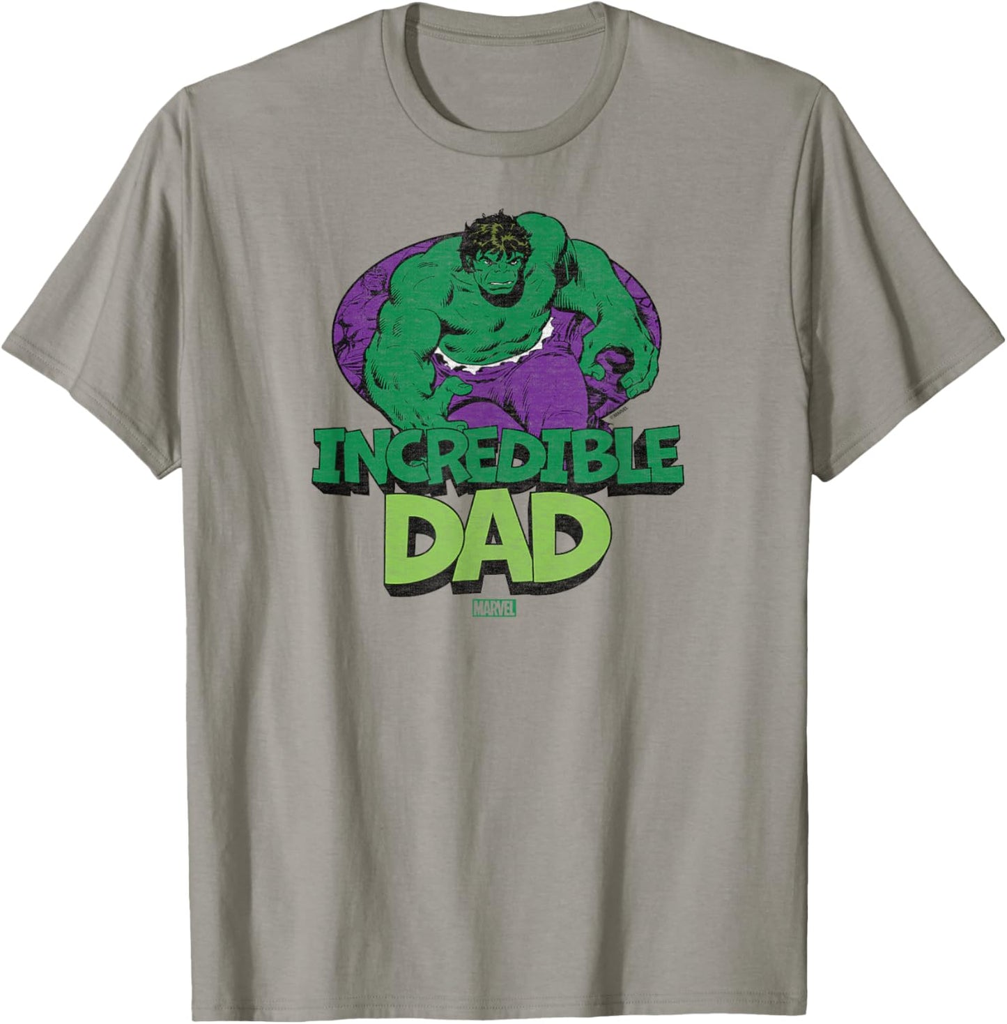 Hulk - Incredible Dad Father's Day T-Shirt - T-Shirt | Sand
