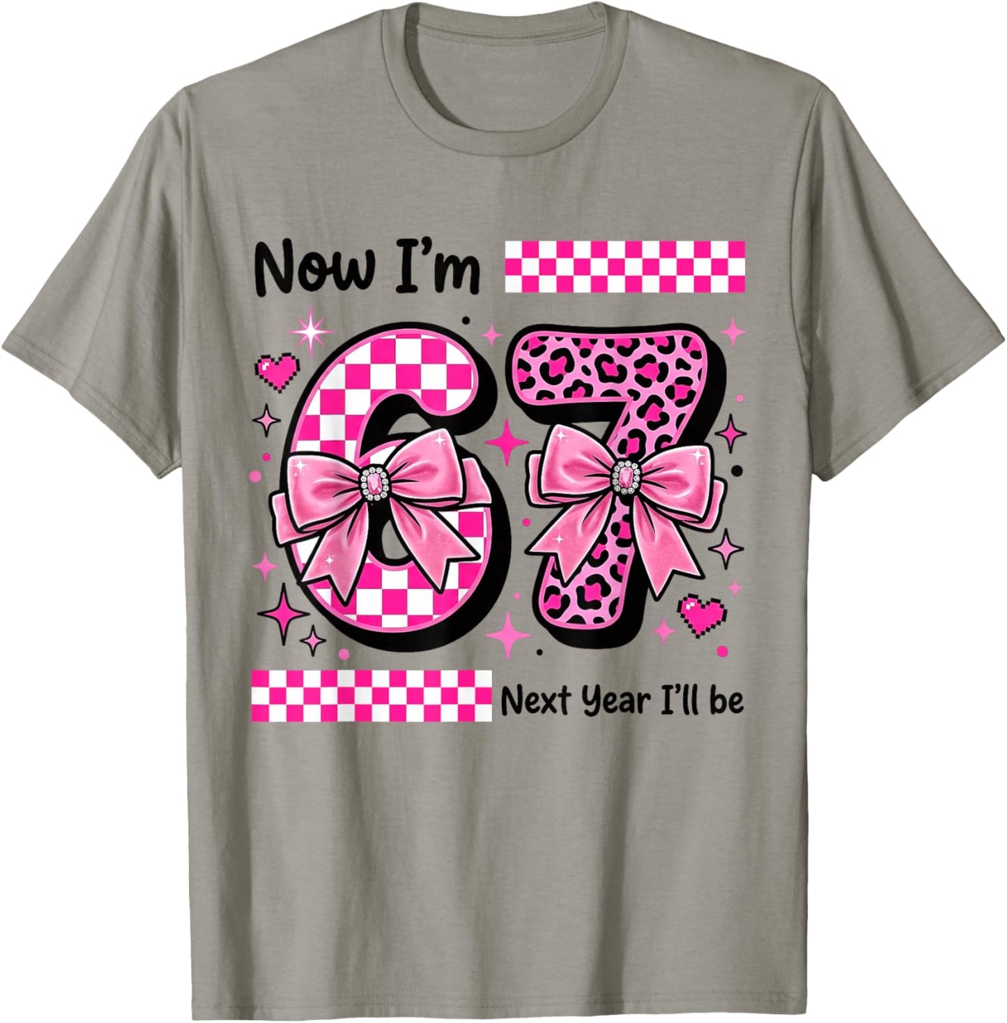 6th Birthday Girl Now Im 6 Next Year Ill Be 7 T-Shirt - T-Shirt | Sand