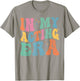 In My Acting Era Drama Theatre Actor Retro Groovy T-Shirt - T-Shirt | Sand