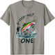 O Fish Ally One 1st Fishing First Birthday Party Fisher Boys T-Shirt - T-Shirt | Sand
