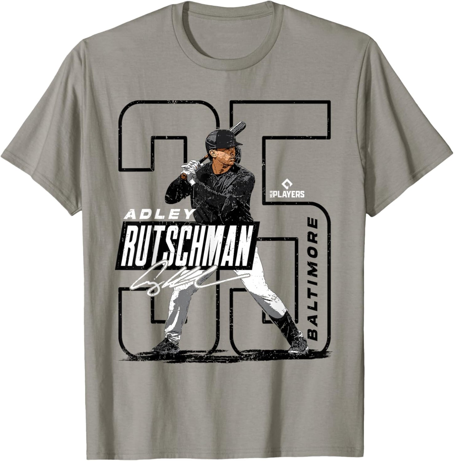 Adley Rutschman | Baltimore MLB Players | MLBRUTS3001-S T-Shirt - T-Shirt | Sand