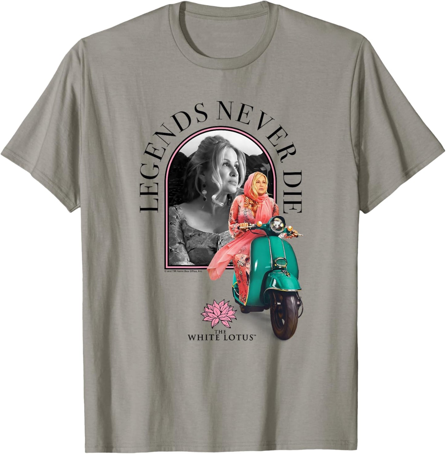 The White Lotus HBO Original Series Legends Never Die T-Shirt - T-Shirt | Sand
