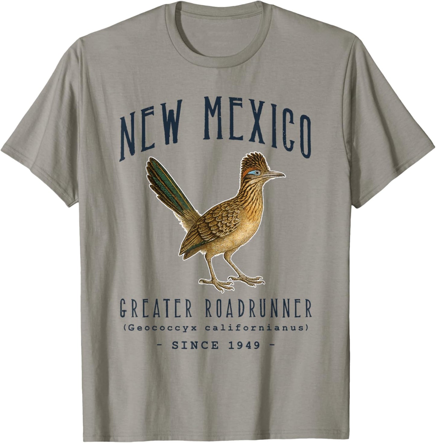 New Mexico Greater Roadrunner Bird T-Shirt - T-Shirt | Sand