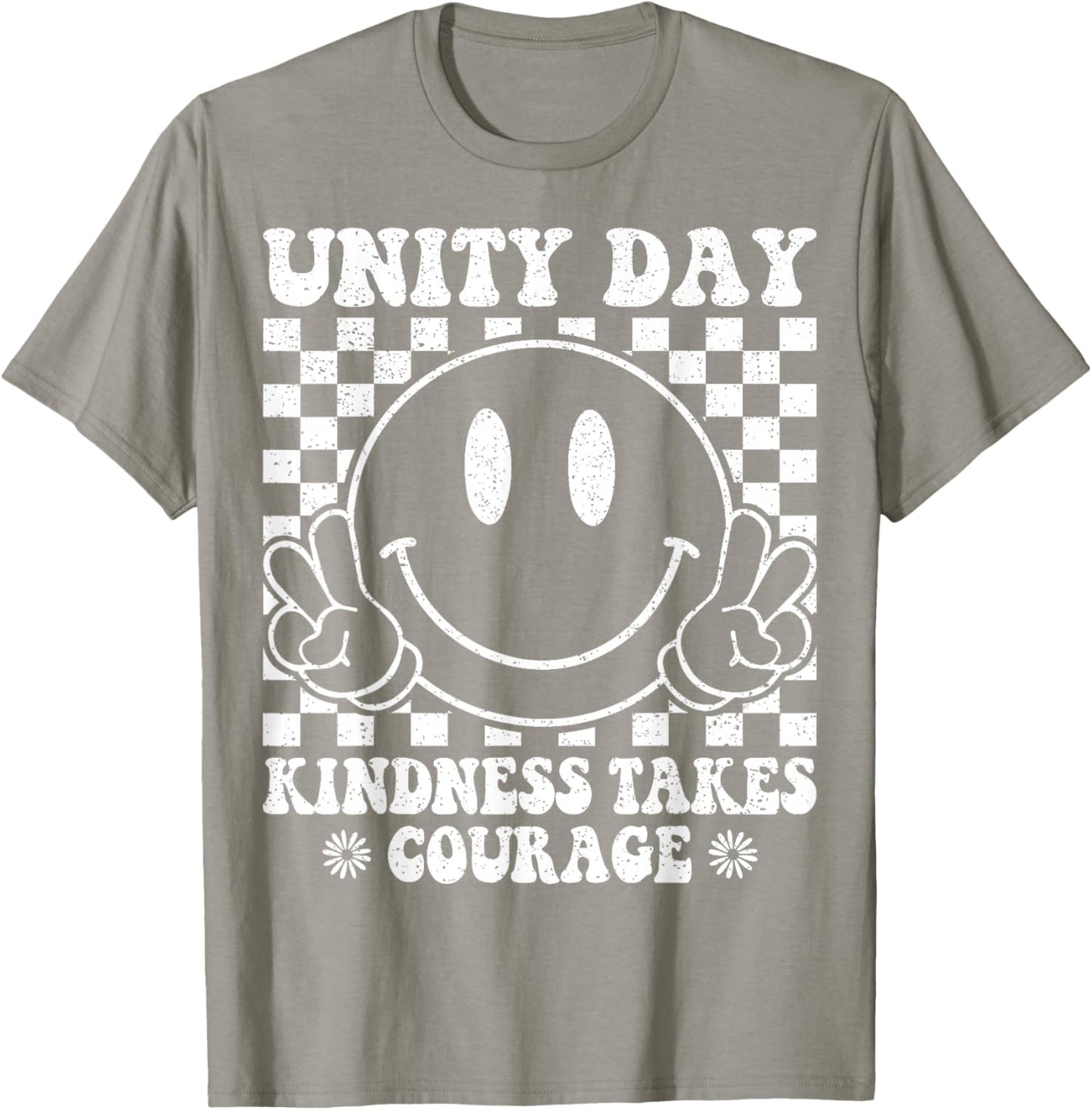 Orange Unity Day Anti Bullying Kindness Takes Courage T-Shirt - T-Shirt | Sand