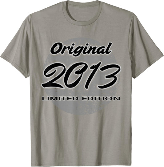 13th Birthday Girl boy 13 Years 2013 Funny Gift T-Shirt - T-Shirt | Sand