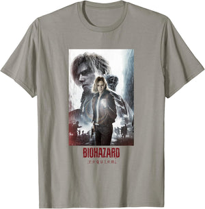 Resident Evil Requiem Leon ＆ Grace Art FP(W) T-Shirt - T-Shirt | Sand