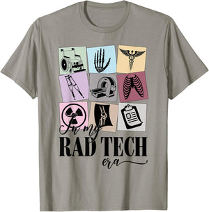 Radiologist Technician Gifts X-ray Tech in My Rad Tech Era T-Shirt - T-Shirt | Sand
