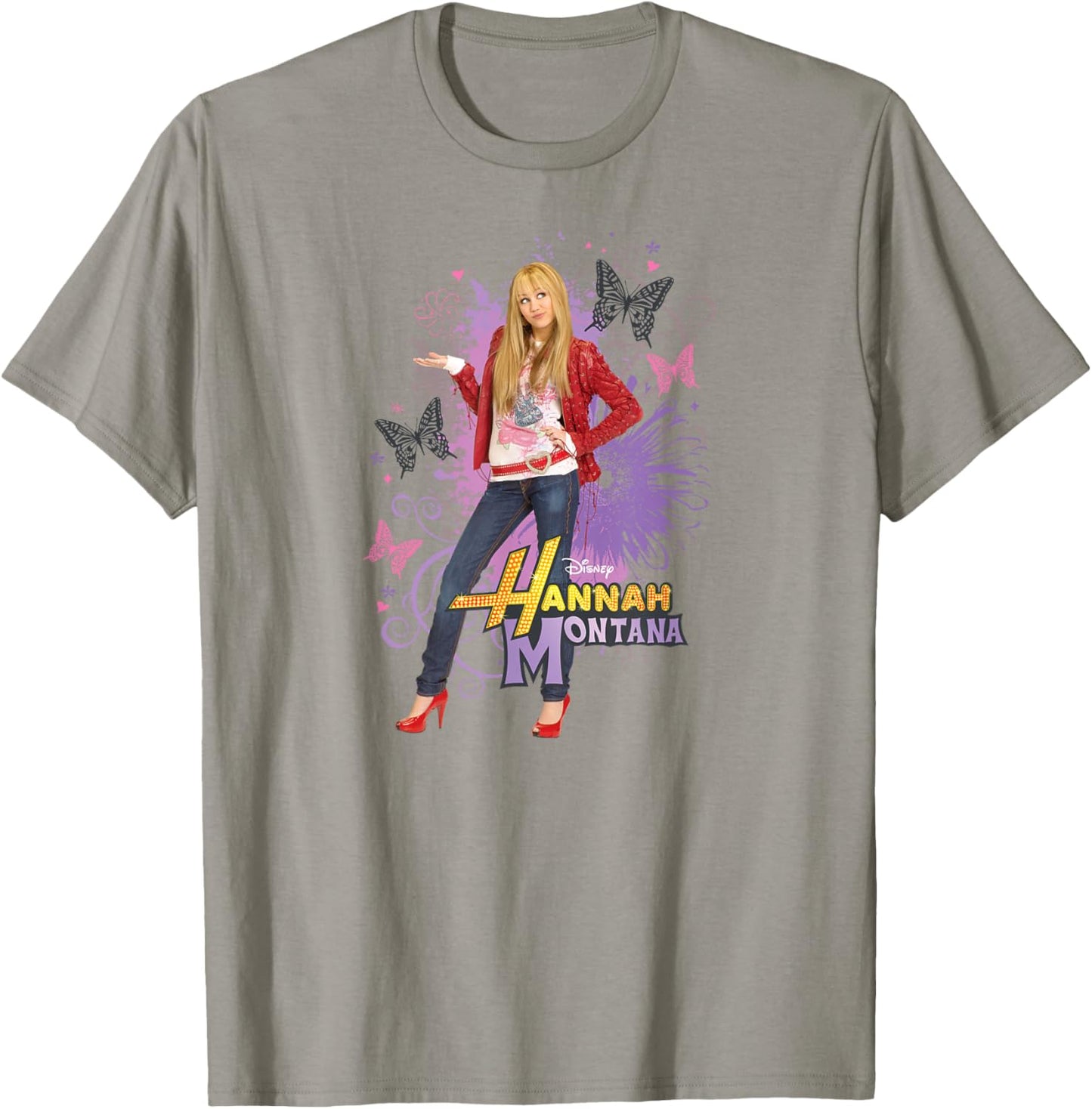 Disney - Hannah Montana - Y2K Pop-Star Pose T-Shirt - T-Shirt | Sand