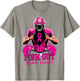 Breast Cancer Awareness Pink Ribbon Football Support Women T-Shirt - T-Shirt | Sand