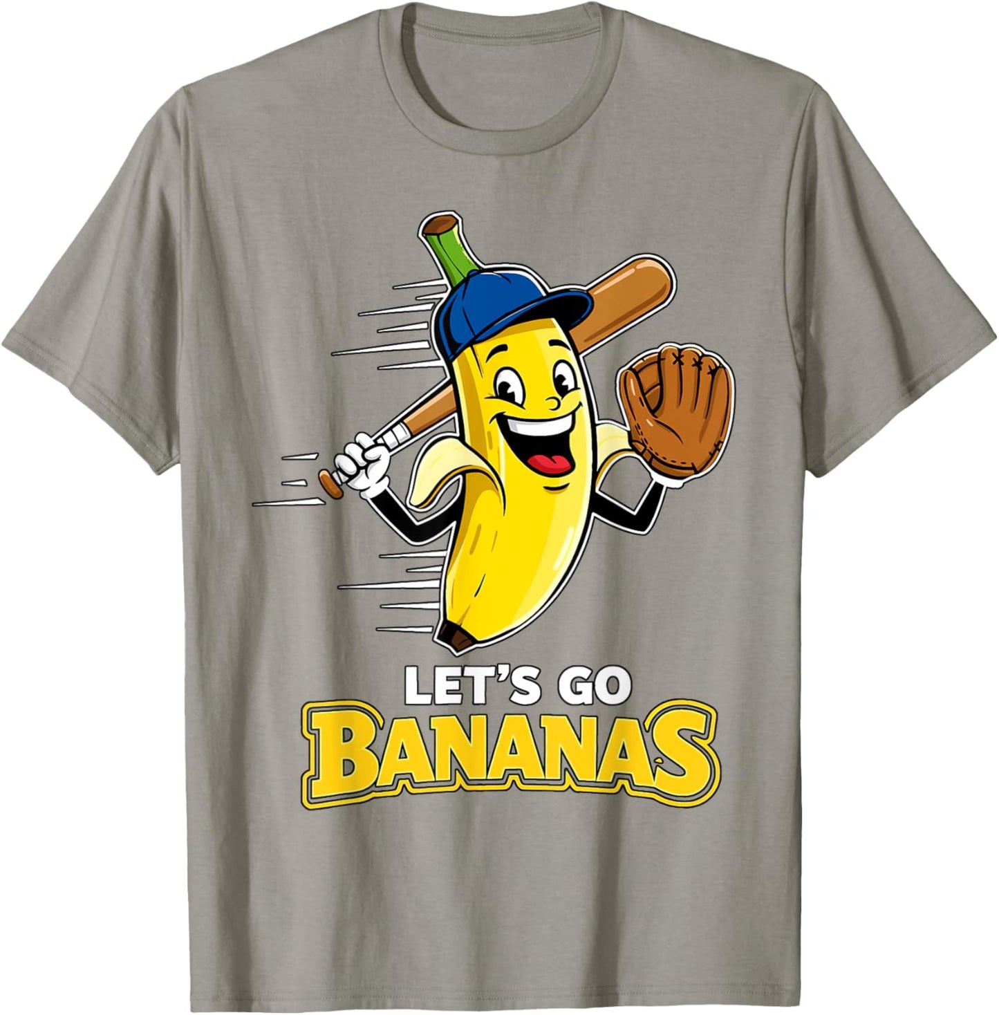 Funny Banana Shirts Gift Fruit Lovers Boys Lets Go Bananas T-Shirt - T-Shirt | Sand