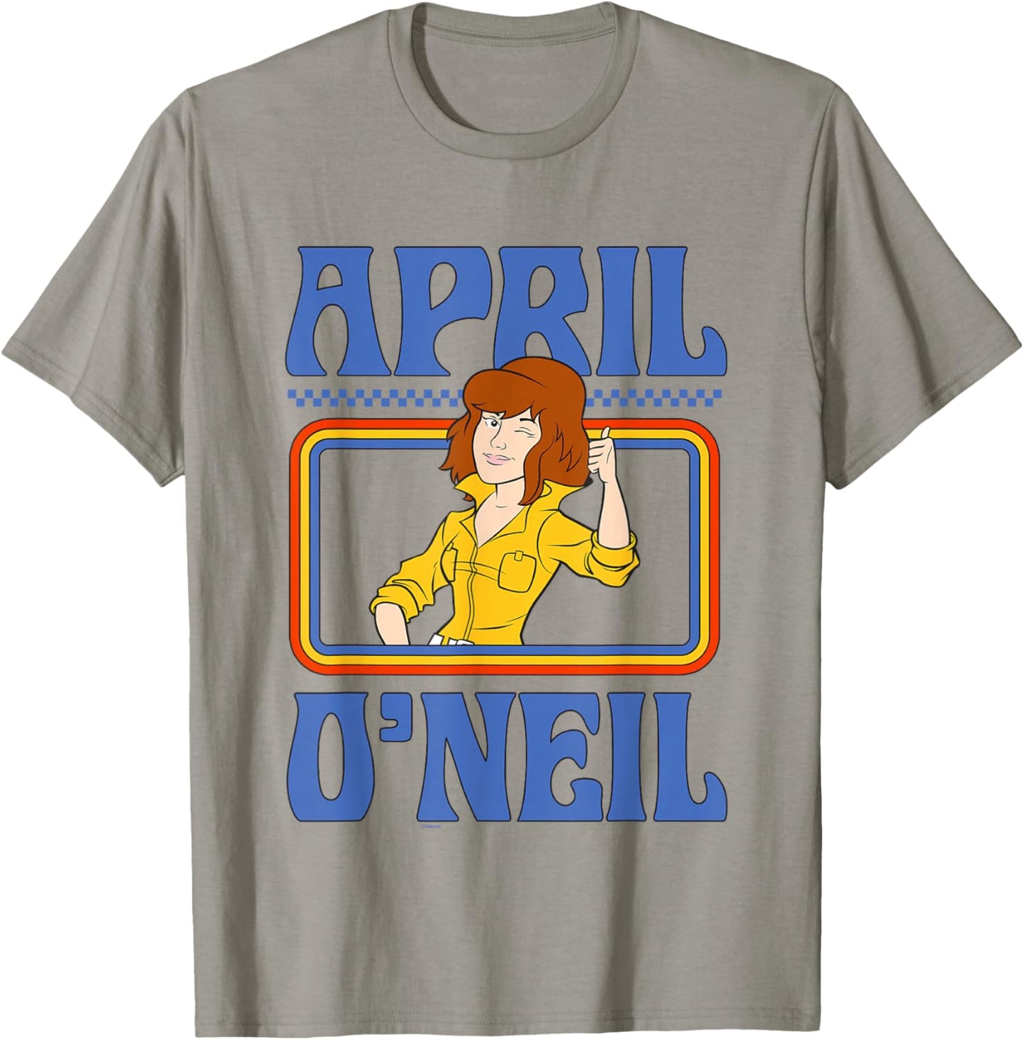Teenage Mutant Ninja Turtles April O'Nel Vintage Portrait T-Shirt - T-Shirt | Sand