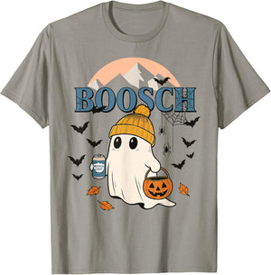 Funny Ghost Beer Halloween Spooky Boo Beer Drinking Party T-Shirt - T-Shirt | Sand