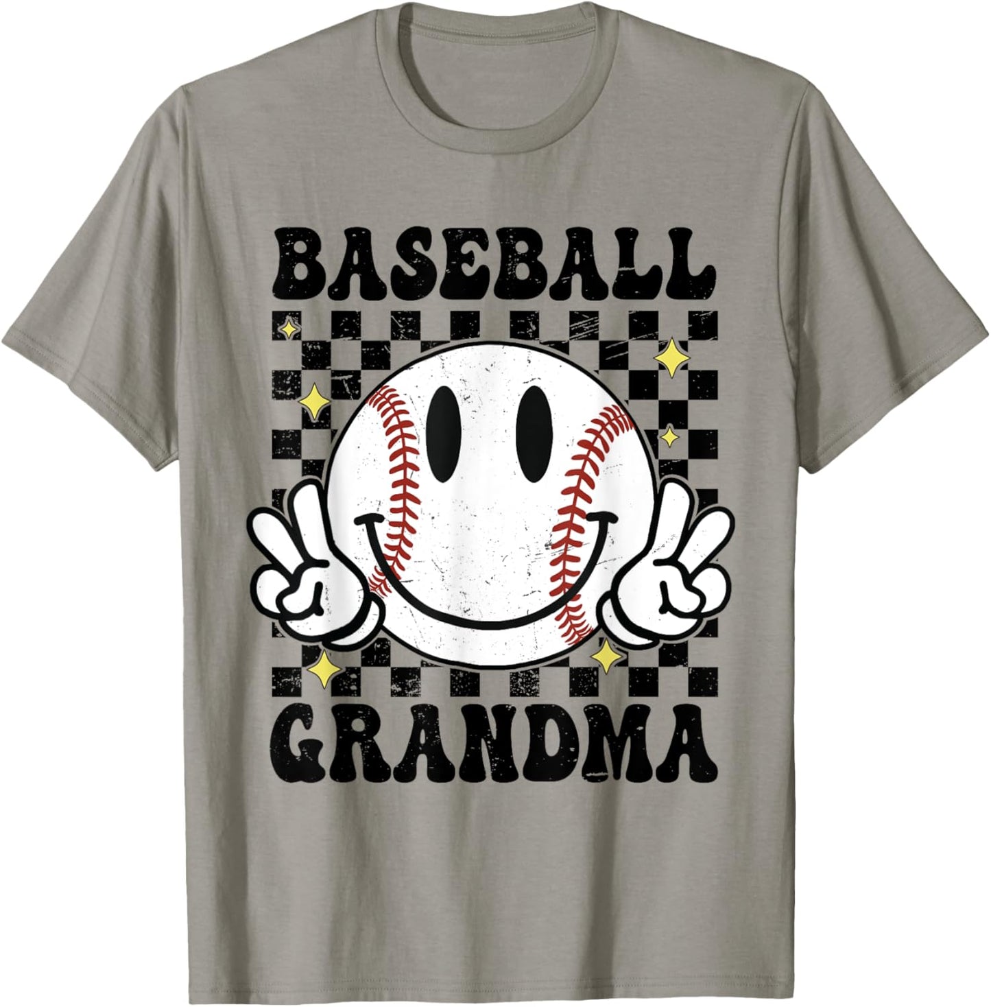 Baseball Grandma - Game Day Baseball Grandma T-Shirt - T-Shirt | Sand