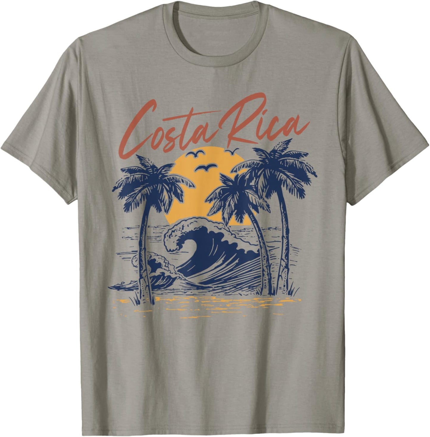 Costa Rica Tropical T-Shirt - T-Shirt | Sand