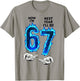 6th Birthday Boys Girls 6 7 Now I'm 6 Next Year I'll be 7 T-Shirt - T-Shirt | Sand
