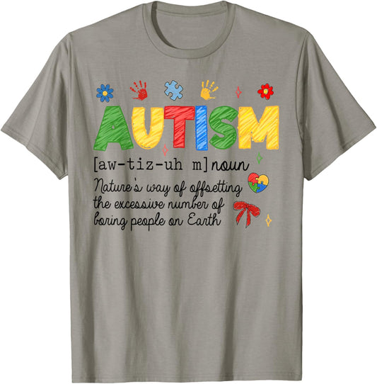 Autism Awareness Special Education Teacher Neurodiversity T-Shirt - T-Shirt | Sand