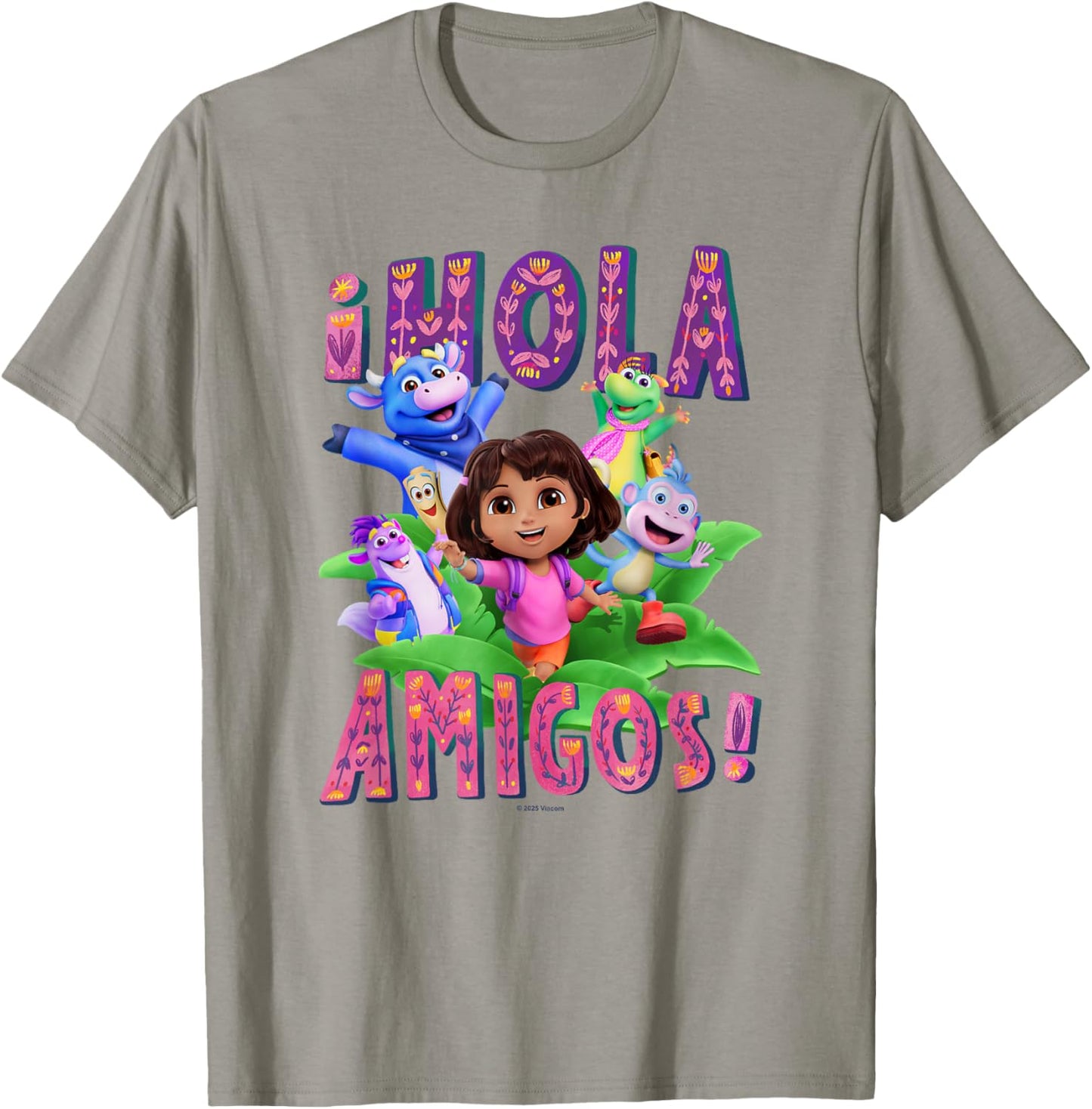 Dora (2024) Hola Amigos T-Shirt - T-Shirt | Sand