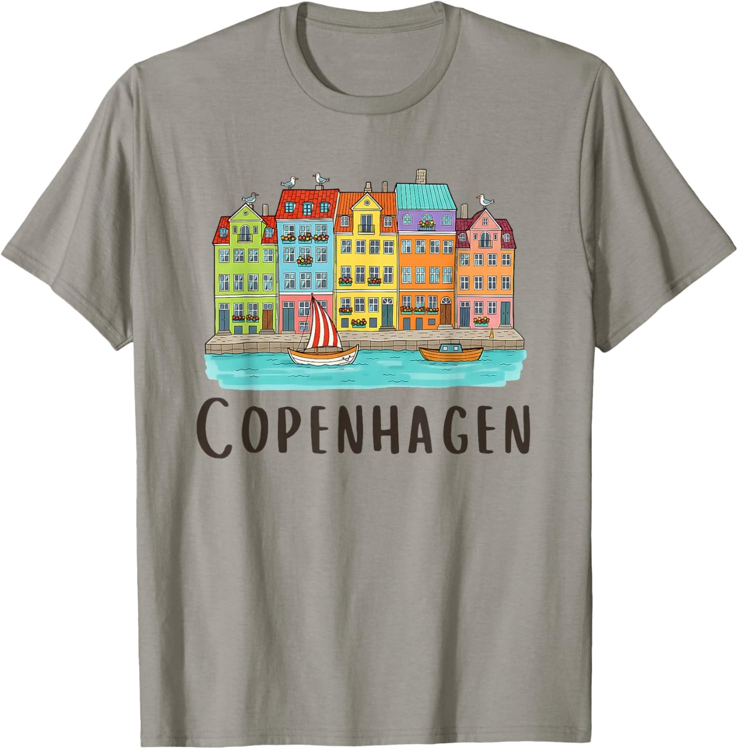 Copenhagen Denmark/Copenhagen T-Shirt - T-Shirt | Sand