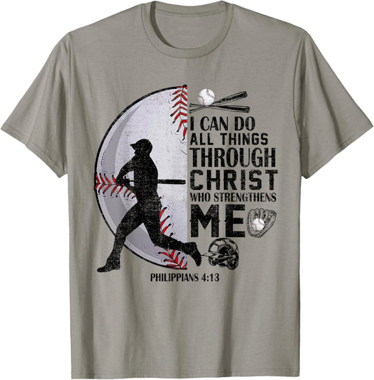 Baseball-Shirt Jesus Boys Kids Christian Bible Verse T-Shirt - T-Shirt | Sand