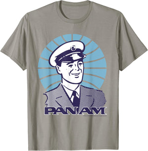Pan Am Pilot Smile T-Shirt - T-Shirt | Sand
