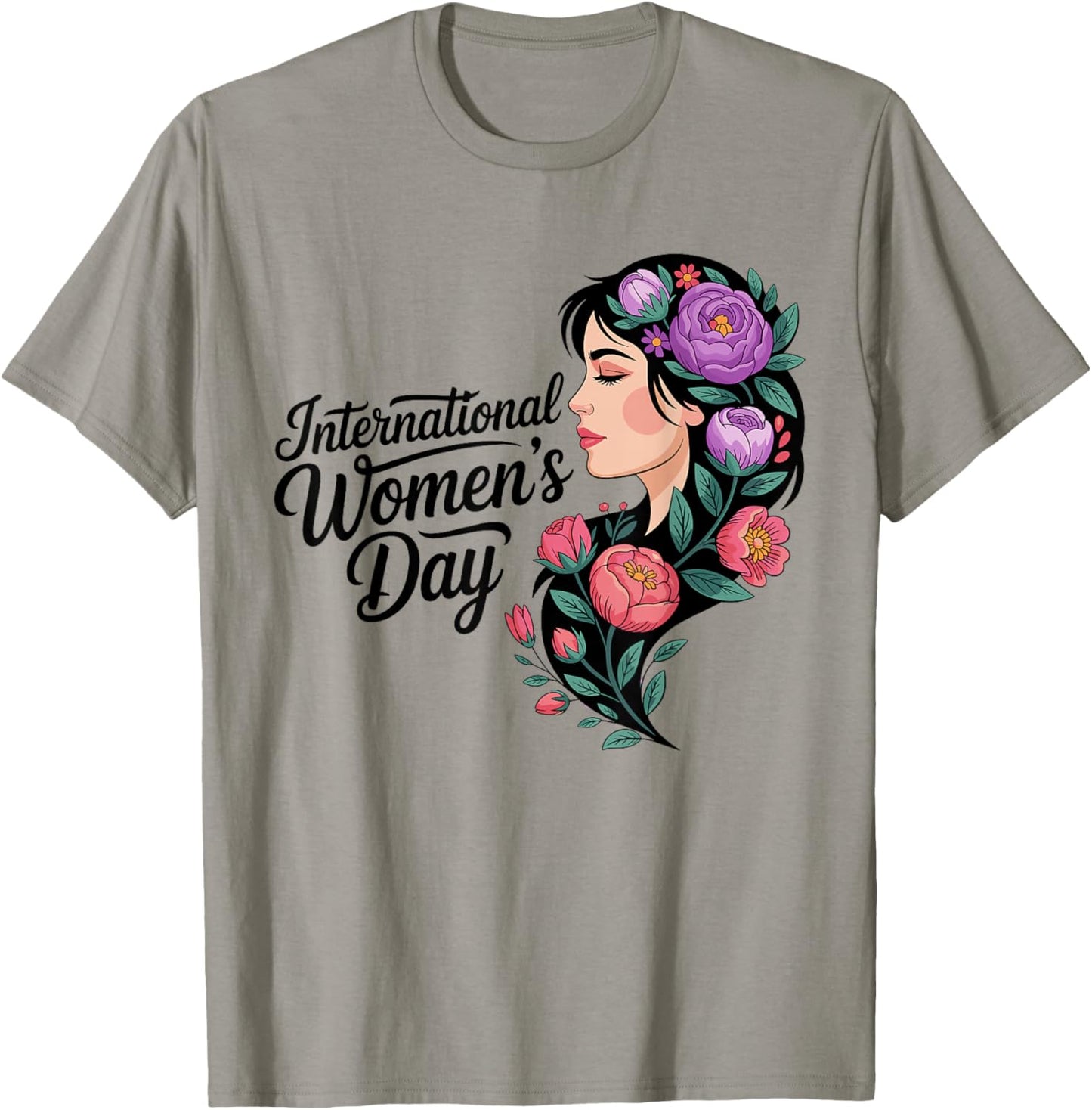 International Women's Day 2026 8 March T-Shirt - T-Shirt | Sand