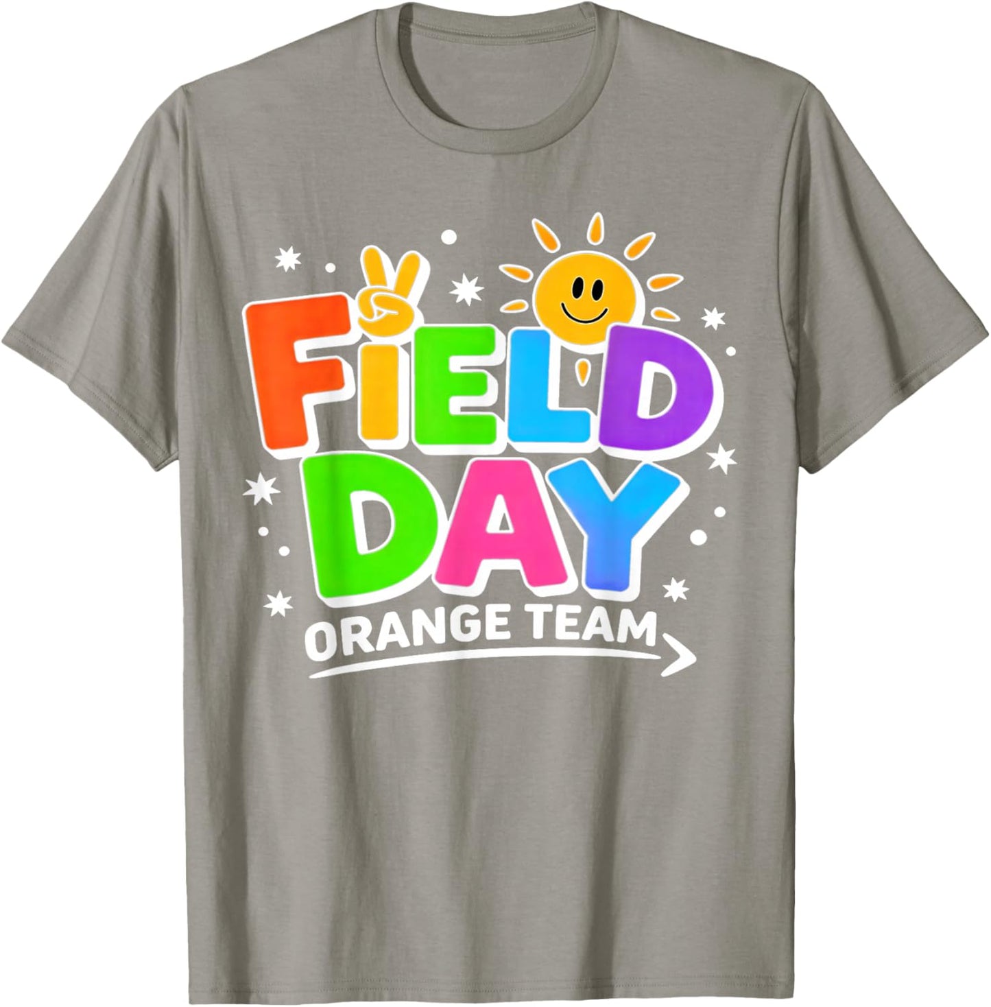 Field Day Orange Team T-Shirt - T-Shirt | Sand