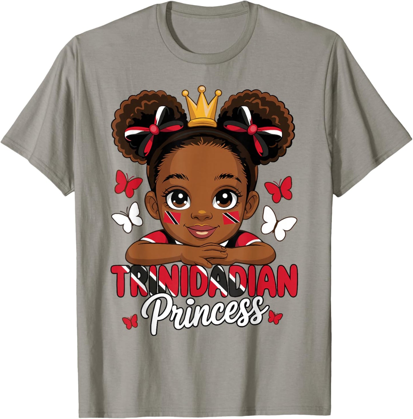 Trinidadian Princess Trinidad and Tobago Girl T-Shirt - T-Shirt | Sand