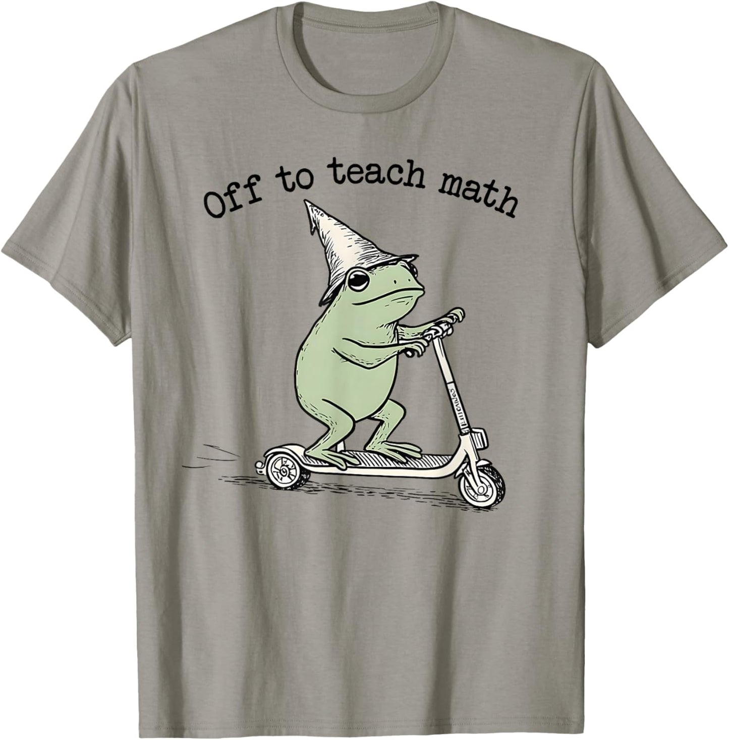 Off to Teach Math Funny Back School Teacher Algebra Meme T-Shirt - T-Shirt | Sand