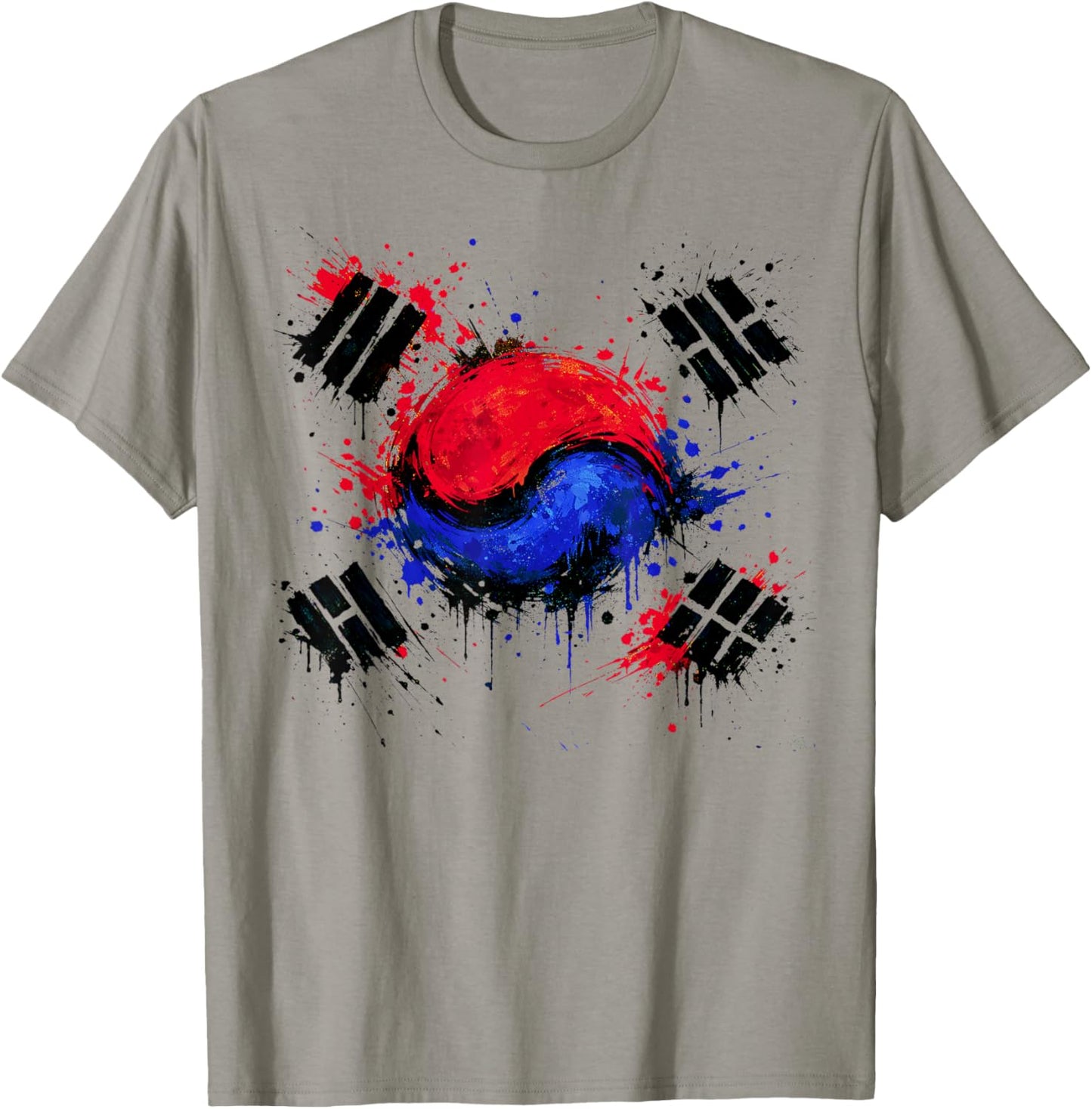 South Korea Flag, Korean Republic, Men, Women & Kids Korea T-Shirt - T-Shirt | Sand