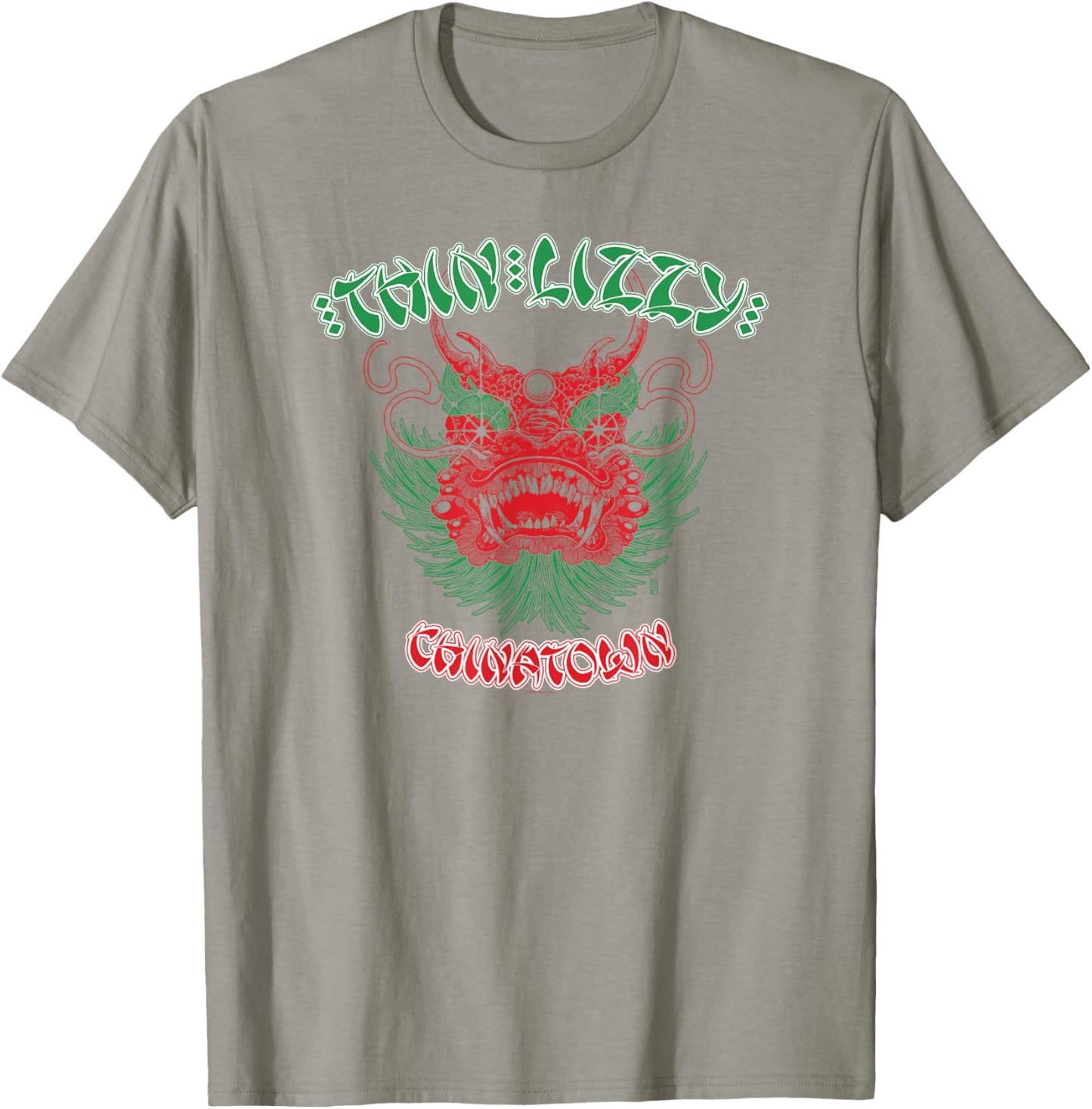 Thin Lizzy – Dragon Head T-Shirt - T-Shirt | Sand