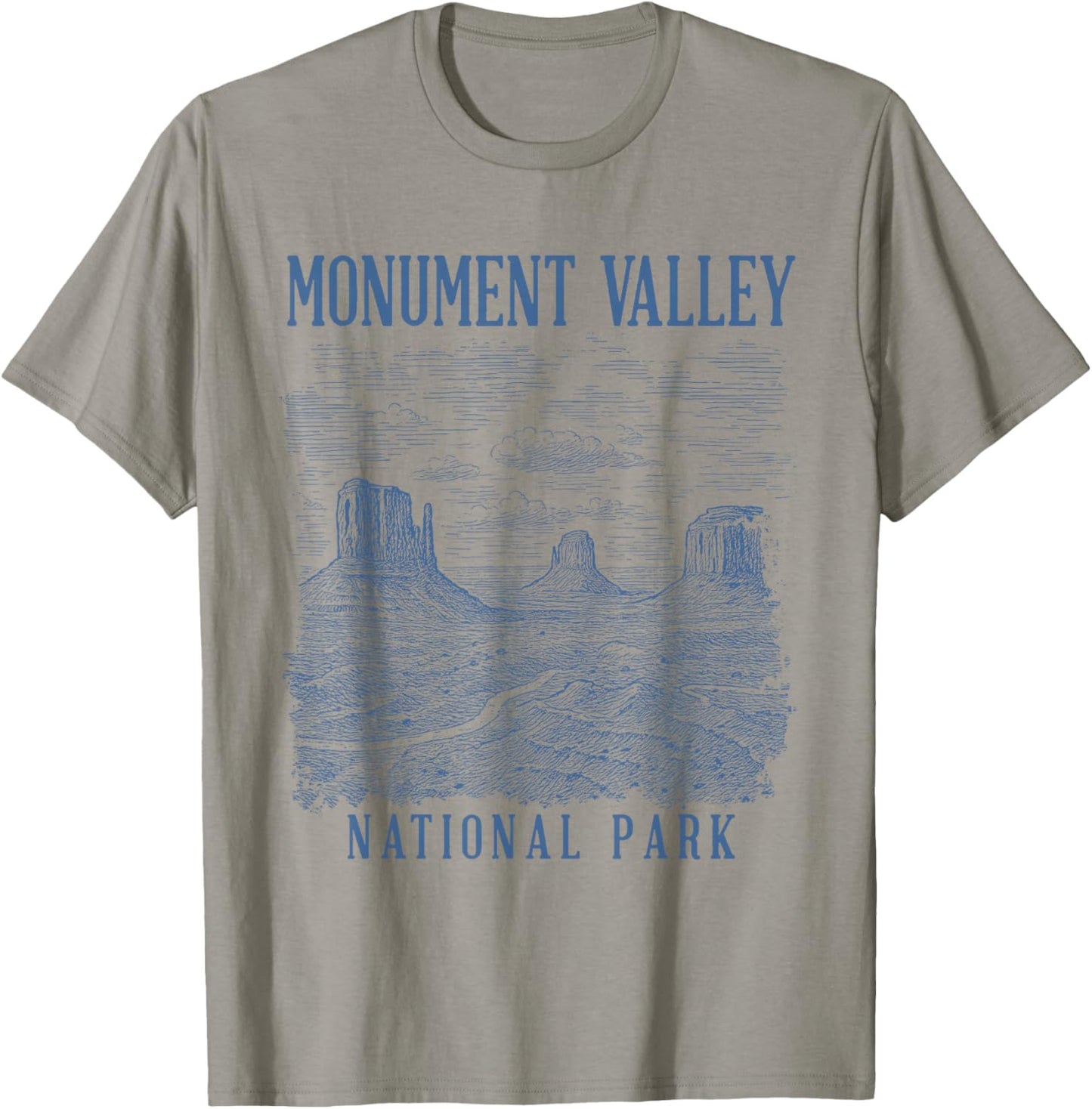 Monument Valley Arizona Traveling Nature Lover Exploring T-Shirt - T-Shirt | Sand