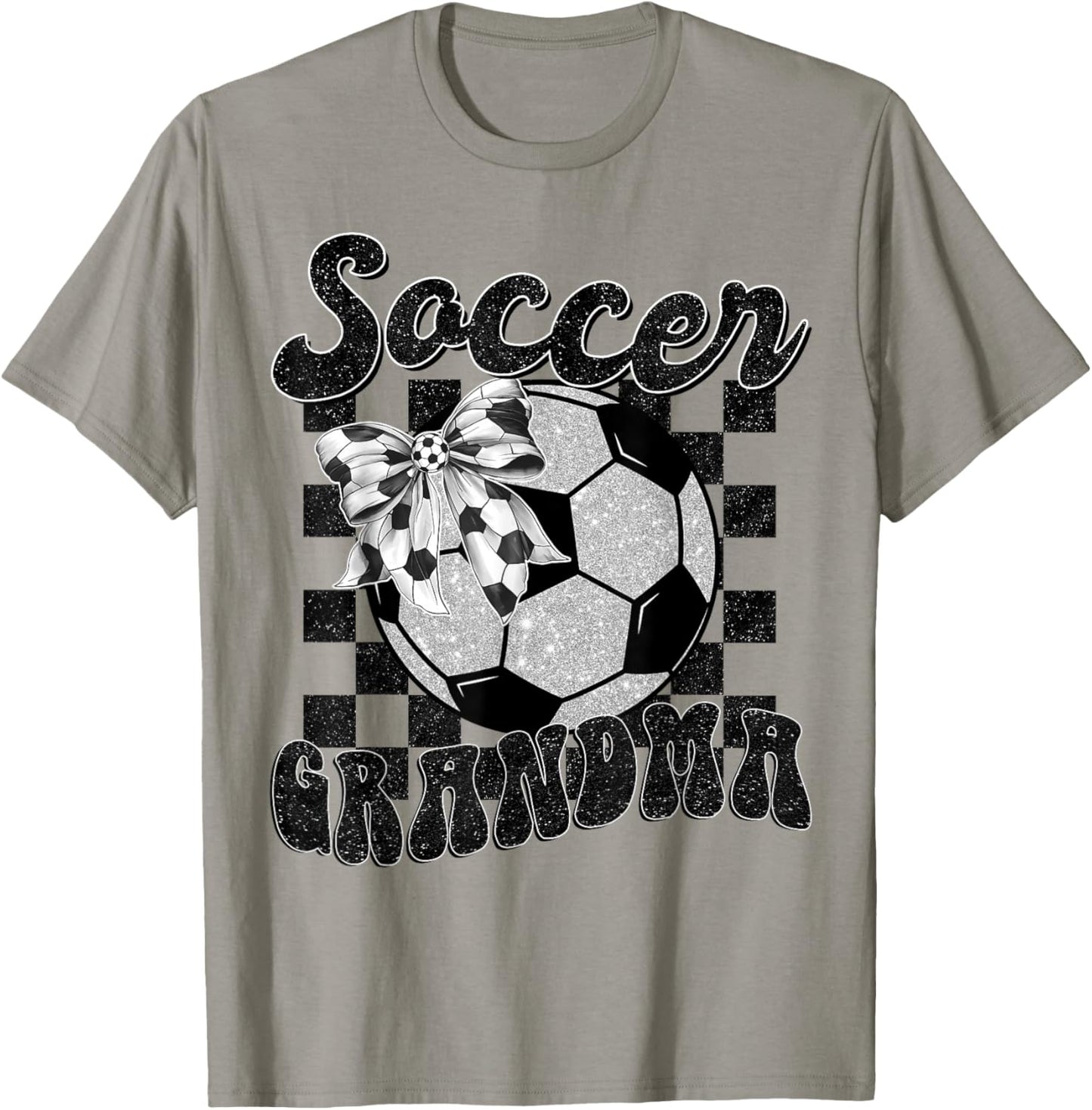 Soccer Grandma Soccer Grandmother Game Day Mother's Day T-Shirt - T-Shirt | Sand