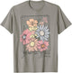 Grow In Grace Boho Wildflower Christian Bible Faith T-Shirt - T-Shirt | Sand