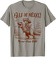 Gulf Of Mexico Travel Cat & Dinosaur Gulf Of Mexico Trip Women T-Shirt - T-Shirt | Sand