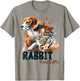 Beagle Dog Rabbit Hunter Rabbit Hunting Rabbiting Hunter T-Shirt - T-Shirt | Sand