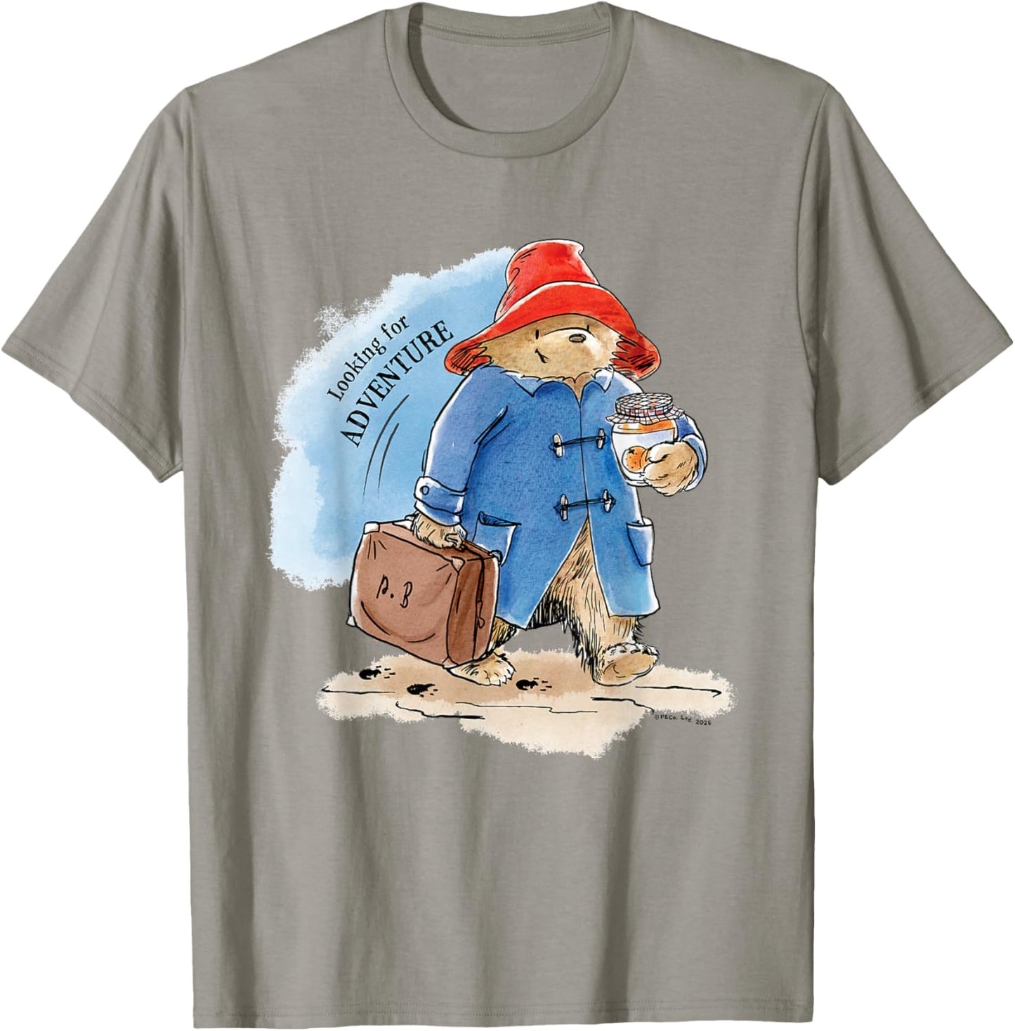 Paddington Bear Looking for Adventure T-Shirt - T-Shirt | Sand