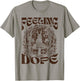 Psychedelic Bunny Mushroom Stoner Babe 420 Feeling A Dope T-Shirt - T-Shirt | Sand