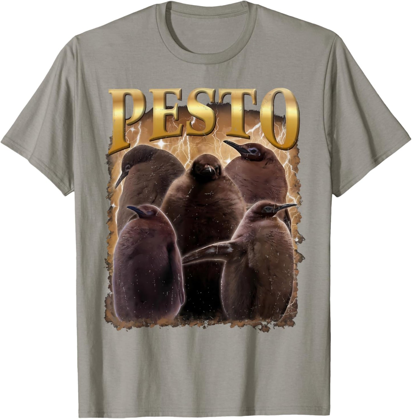 Pesto The Penguin Funny Baby Penguin Animal Lovers T-Shirt - T-Shirt | Sand