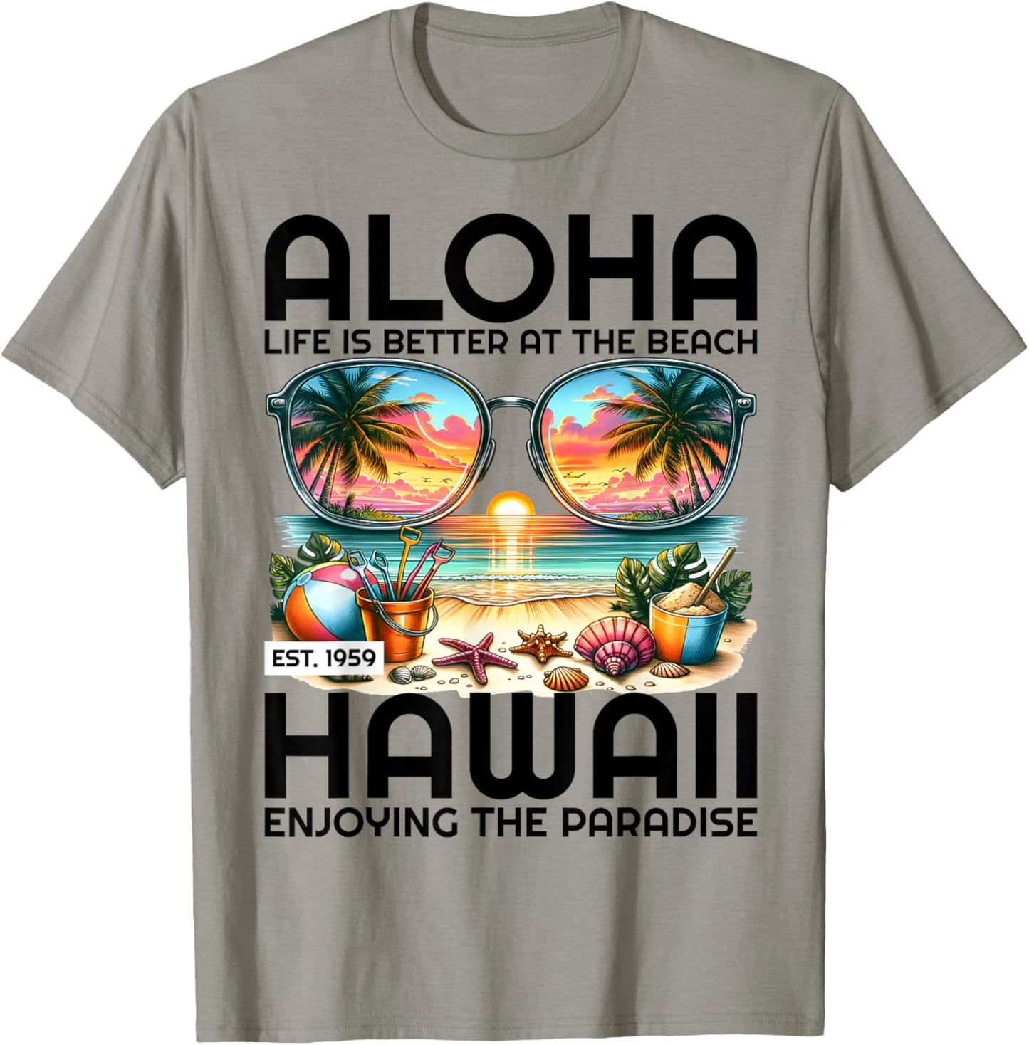 Aloha Hawaii Vintage Oahu Hawaiian Women Surfer Costumes T-Shirt - T-Shirt | Sand