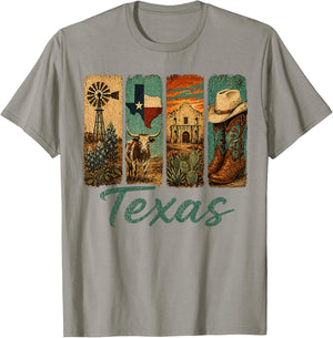 Texas Pride Men Women Kids Proud Texan T-Shirt - T-Shirt | Sand