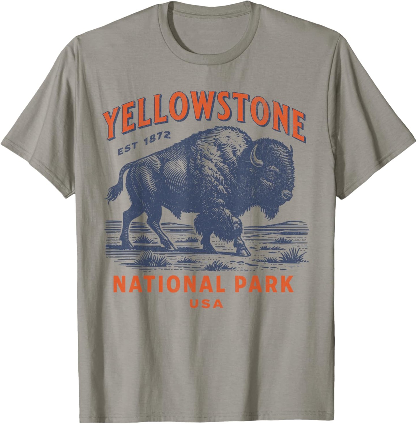 Yellowstone National Park T-Shirt - T-Shirt | Sand