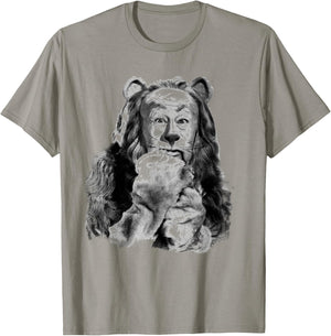 The Wizard of Oz Cowardly Lion Photograph T-Shirt - T-Shirt | Sand