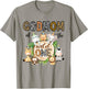GodMom of The Wild One 1St Birthday Kids Safari Jungle T-Shirt - T-Shirt | Sand