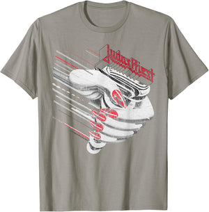 Judas Priest Turbo Fuel for Life Vintage T-Shirt - T-Shirt | Sand