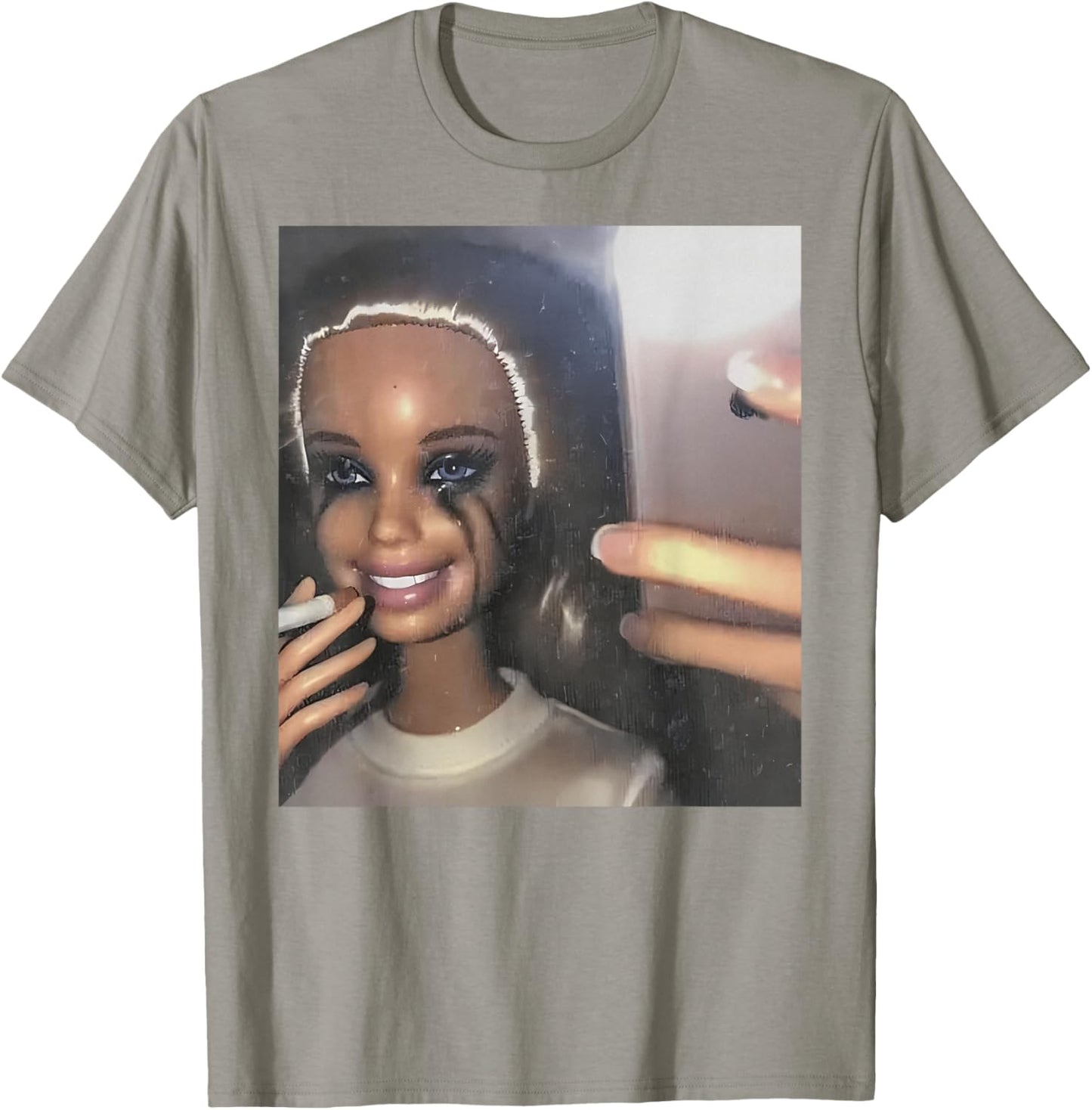 Disgusted Face Meme Doll Babe X Only Baby Love Date Fans T-Shirt - T-Shirt | Sand