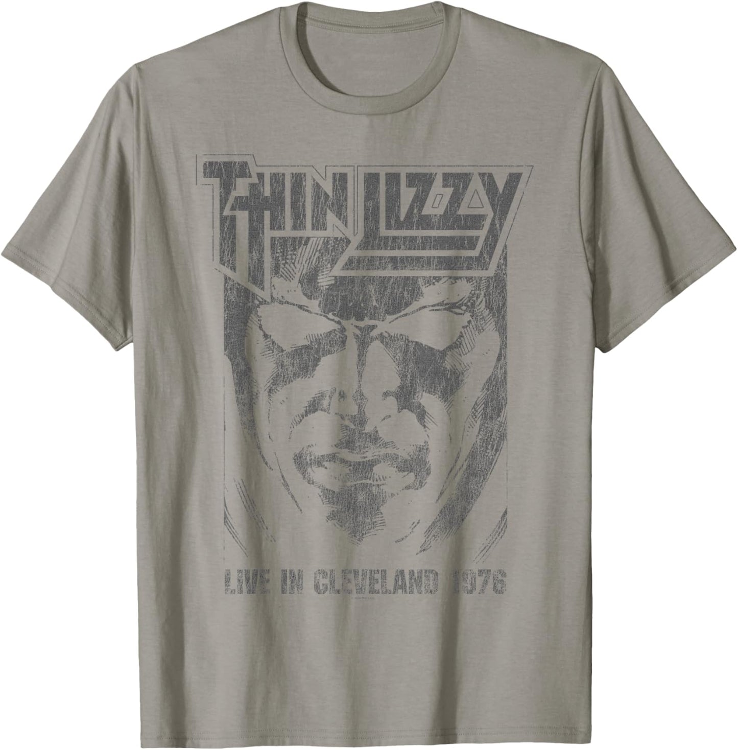 Thin Lizzy Jailbreak Album Cleveland T-Shirt - T-Shirt | Sand