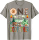 One Happy Godfather Camper 1st Birthday Boy Camping Bear T-Shirt - T-Shirt | Sand