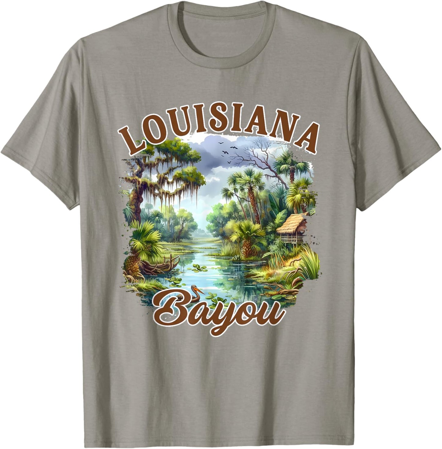 Louisiana Bayou Travel Exploring Trip Meet Me In Louisiana T-Shirt - T-Shirt | Sand